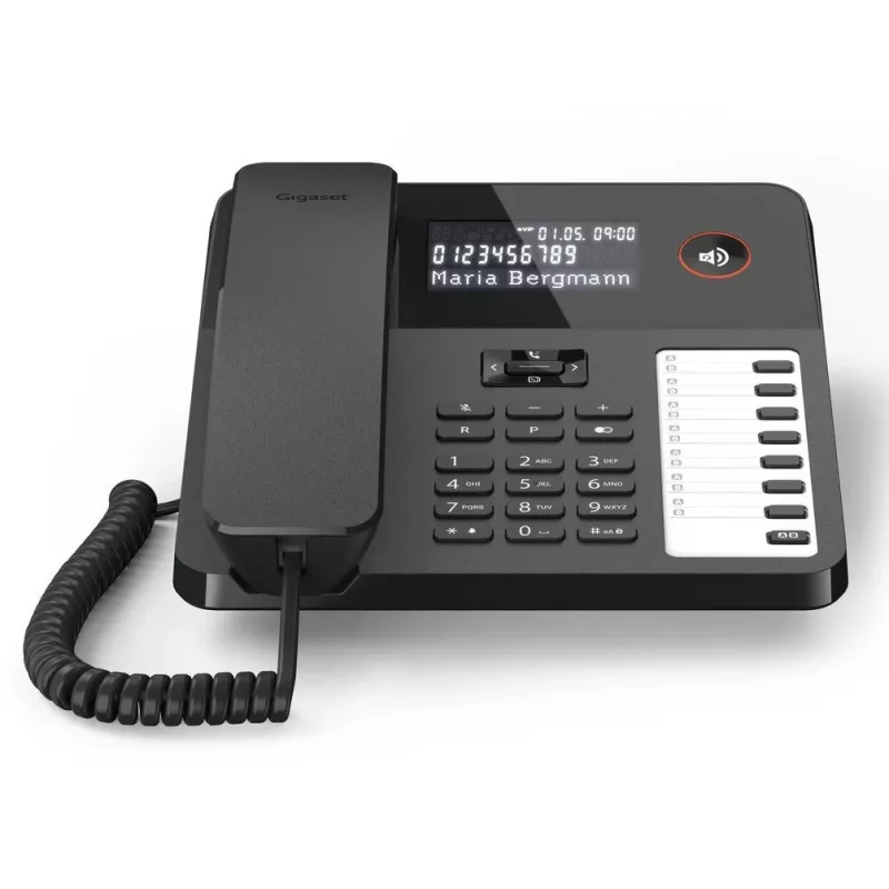 Gigaset Desk 600 μαύρο - Int.- Ware (S30350-H224-C101)