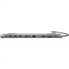 LC-Power LC-HUB-C-MULTI-8 USB-C σε 3xUSB-A/2xUSB-C/HDMI/VGA/MicroSD/SD/RJ45/Ήχος