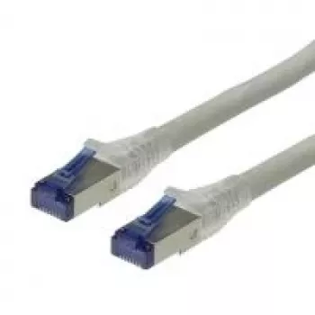 ROLINE Καλώδιο patch Κατ.6A (Κλάση EA) S/FTP (PiMF) - Συμπαγής αγωγός - γκρι - 20 m