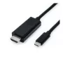 11.99.5841, 2 m, HDMI Type A Standard, USB Type-C, βύσμα αρσενικό, βύσμα αρσενικό, ευθύ