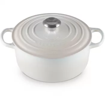 Le Creuset Signature Κατσαρόλα στρογγυλή 24 cm Meringue (21177247164430)