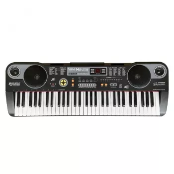 MQ 6115L - Πληκτρολόγιο με μικρόφωνο για εκμάθηση παιχνιδιού, σχεδιασμένο για παιδιά