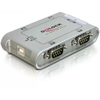 DeLOCK 87414 USB 2.0 σε 4-Port RS-232 Σειριακός προσαρμογέας