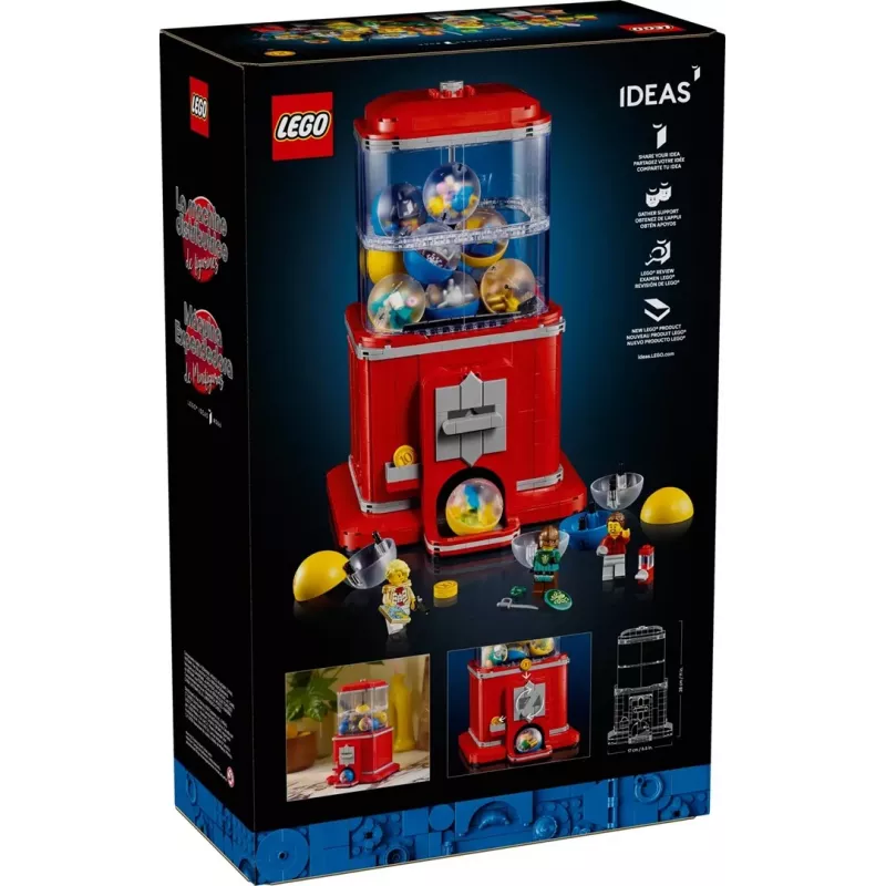 LEGO IDEAS 21358 Αυτόματο μηχάνημα μινιφιγούρων
