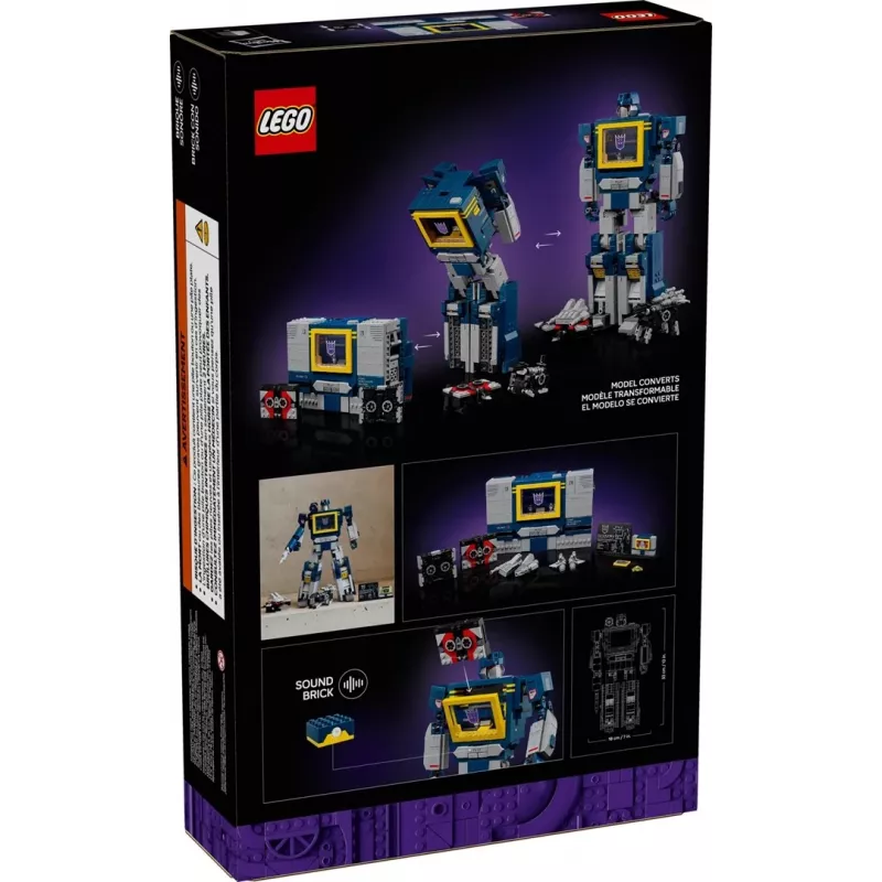 LEGO ICONS 10358 Transformers: Soundwave