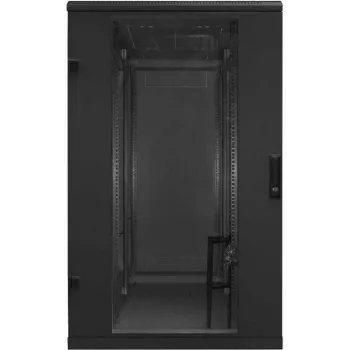 Triton - RMA-27-A68-BAX-A1 ράφι δικτύου 19 ιντσών 27HE, 600x800mm, γυάλινη πόρτα, μαύρο