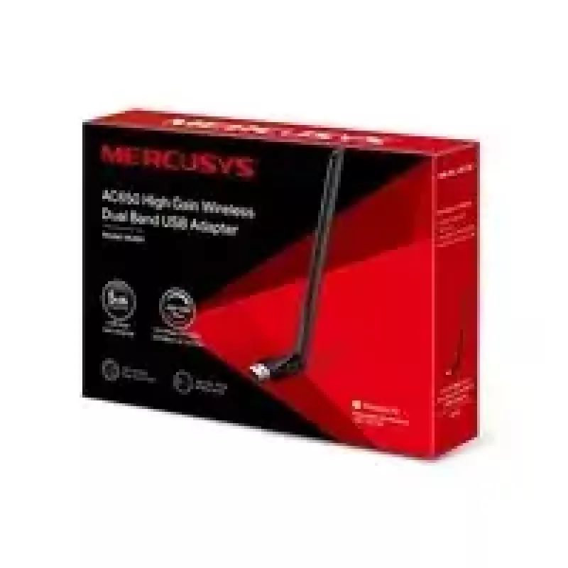 Mercusys AC650 High Gain ασύρματος προσαρμογέας USB dual-band