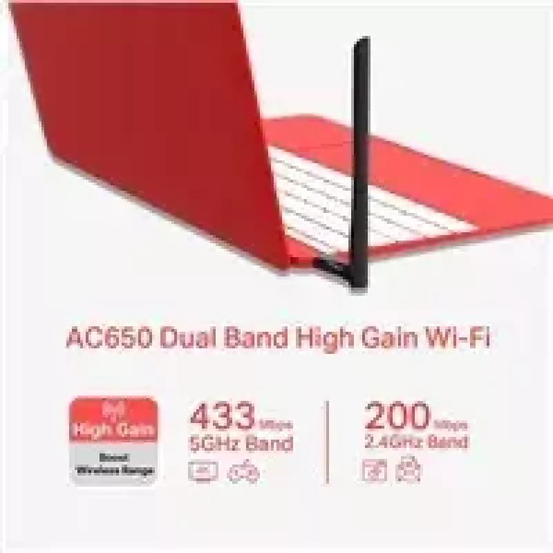 Mercusys AC650 High Gain ασύρματος προσαρμογέας USB dual-band