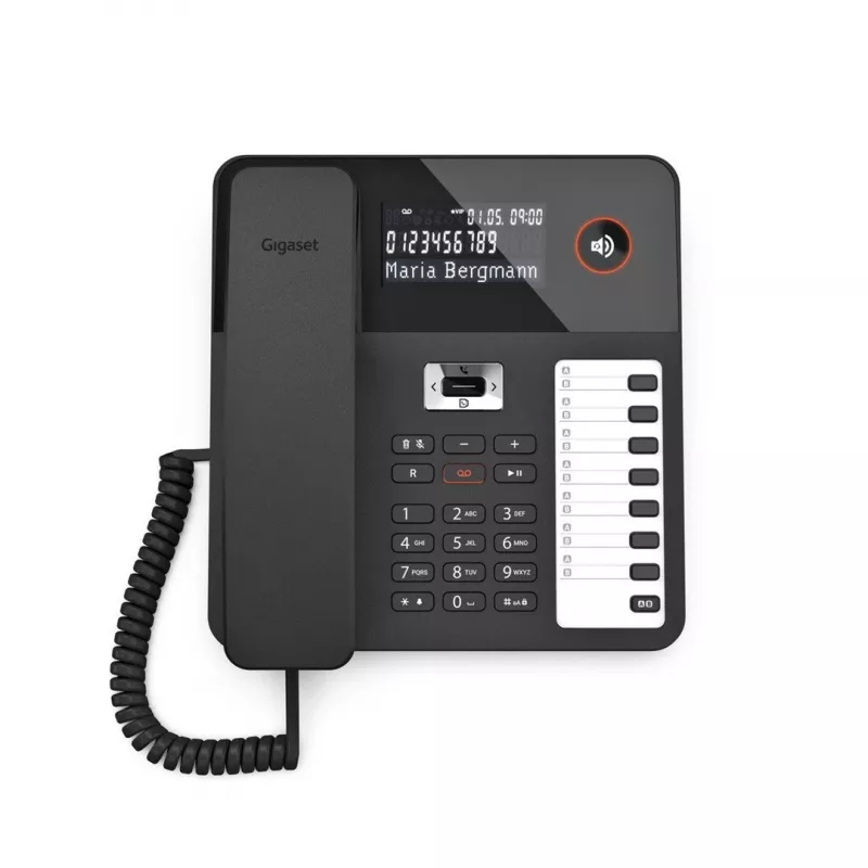 Gigaset Desk 800A τηλέφωνο DECT μαύρο