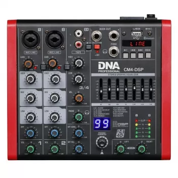 DNA CM4-DSP USB MP3 Bluetooth κονσόλα ήχου με phantom