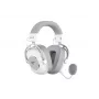 Over-ear ακουστικά HAVIT H2002YG — 2,4G ασύρματα, Bluetooth, ενσύρματα, 20–20.000 Hz, εμβέλεια 10 m, 257 g (λευκό/γκρι)