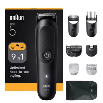 Κουρευτική μηχανή Braun AIO5540 Μαύρο Ιόντων λιθίου 120 min