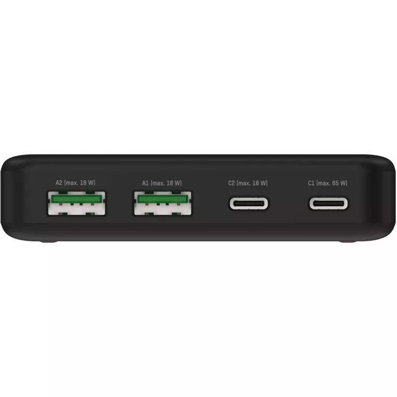 Φορτιστής USB Επιτραπέζιος Φορτιστής DC465PD (μαύρο, 65 Watt, PD, Quick Charge 3.0)