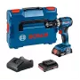 Bosch GSB 18V-45 Professional - κρουστικό δραπανοκατσάβιδο - μπαταρία - 2 ταχύτητες - τσοκ με κλειδί 13 mm - 45 N·m - 2 μπαταρίες - 18 V (06019K3303)