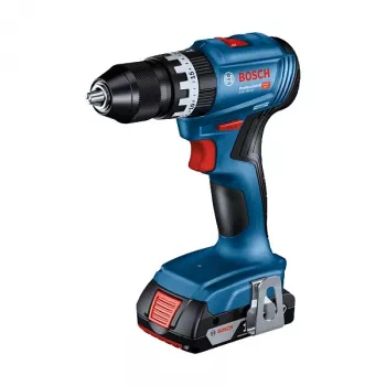 Bosch GSB 18V-45 Professional - κρουστικό δραπανοκατσάβιδο - μπαταρία - 2 ταχύτητες - τσοκ με κλειδί 13 mm - 45 N·m - 2 μπαταρίες - 18 V (06019K3303)