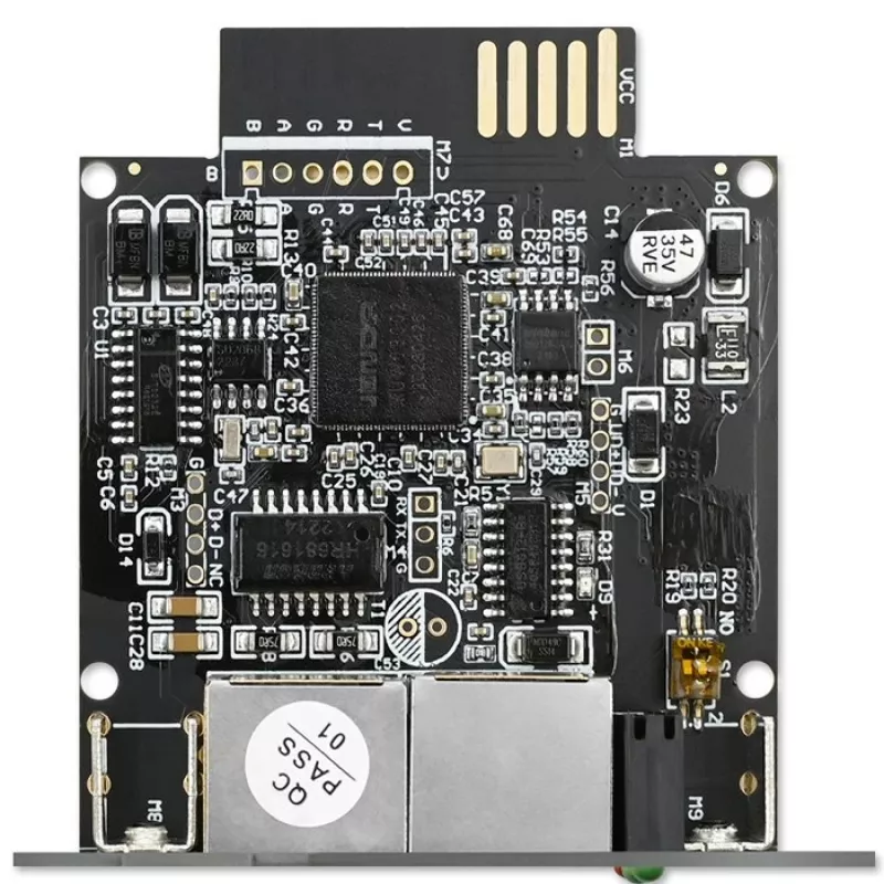 Μονάδα διαχείρισης δικτύου SNMP QOLTEC 50398 για παρακολούθηση και έλεγχο UPS