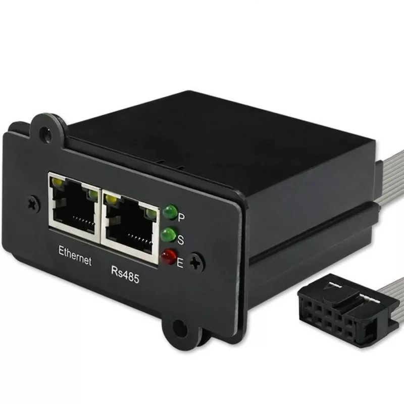 Μονάδα διαχείρισης δικτύου SNMP QOLTEC 50398 για παρακολούθηση και έλεγχο UPS