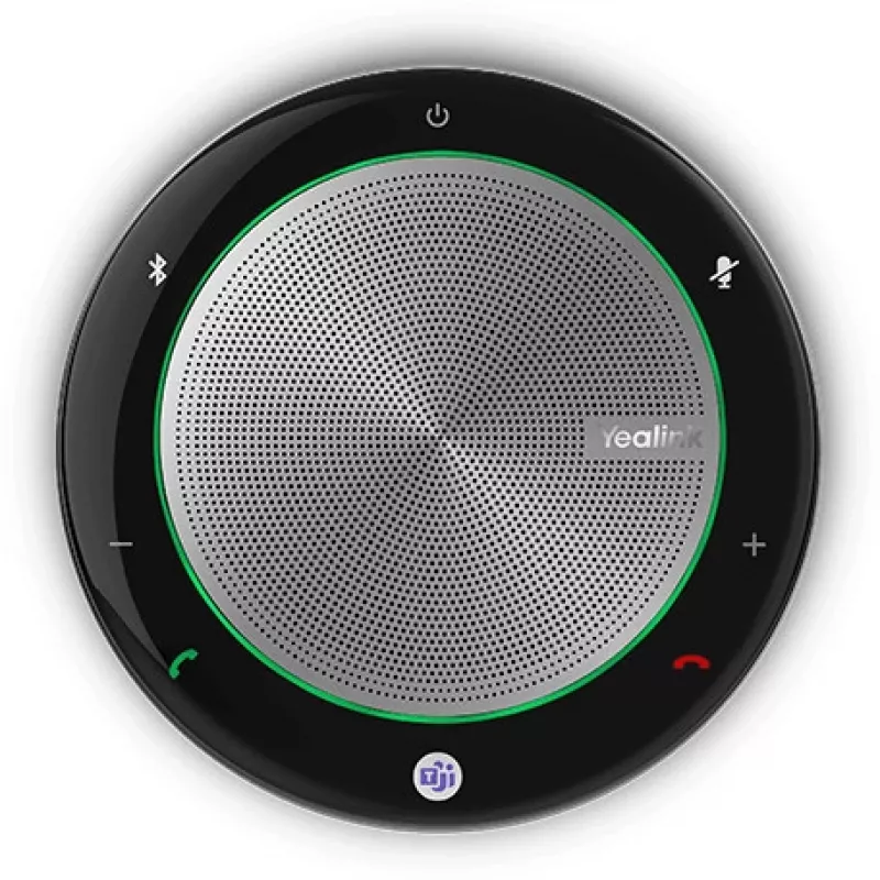 Yealink CP 900 Universal USB Bluetooth Speakerphone μαύρο ασημί