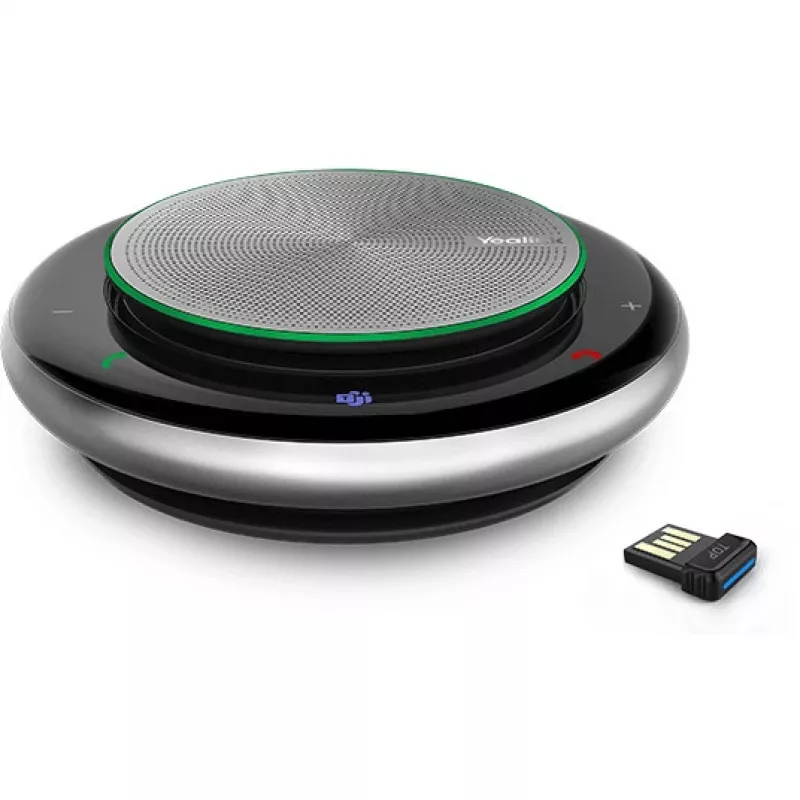 Yealink CP 900 Universal USB Bluetooth Speakerphone μαύρο ασημί