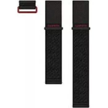 Λουράκι ρολογιού GARMIN Venu X1 Quick Release 24 mm, μαύρο, συμβατό με Venu X1
