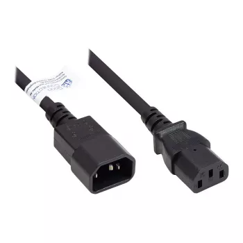Good Connections P1430-S005 - 0,5 m - ζεύκτης C14 - ζεύκτης C13 - H05VV-F - 250 V - 10 A