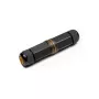 Good Connections ODC-02 εξωτερικός IP67 Cat.6A RJ45 ζεύκτης καλωδίου δικτύου, μαύρο