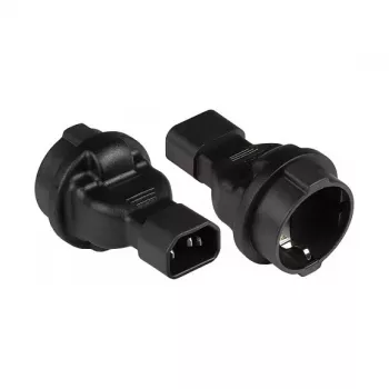 Good Connections PA-1402S - C14 - Type F - 250 V - 10 A - μαύρο - πολυβινυλοχλωρίδιο (PVC)