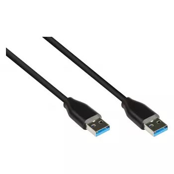 Good Connections 2831-AA005S - 0,5 m - USB A - USB A - USB 3.2 Gen 2 (3.1 Gen 2) - 10000 Mbit/s - μαύρο