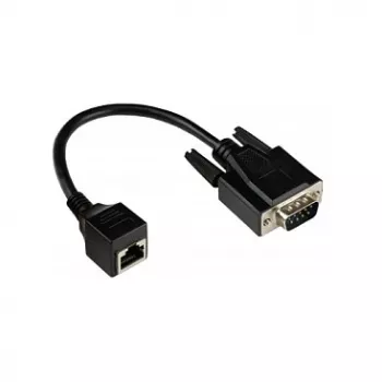 Good Connections GC 4945-MF - Καλώδιο προσαρμογέα RJ45 υποδοχή > D-Sub 9-pin βύσμα αρσενικό μαύρο 0,1 m - Δίκτυο - 0,1 m