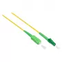 Alcasa LW-S902LASA Καλώδιο οπτικής ίνας 2 m LC/APC SC/APC FTTH G.652D κίτρινο (LW-S902LASA)