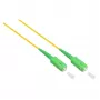 Alcasa LW-S905LASA Καλώδιο οπτικής ίνας 5 m LC/APC SC/APC FTTH G.652D κίτρινο (LW-S905LASA)