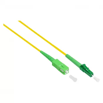 Καλώδιο patch LWL Simplex OS2 (Singlemode, 9/125) LC (APC) / SC (APC), LSZH, 10 m, Good Connections (LW-S910LASA)