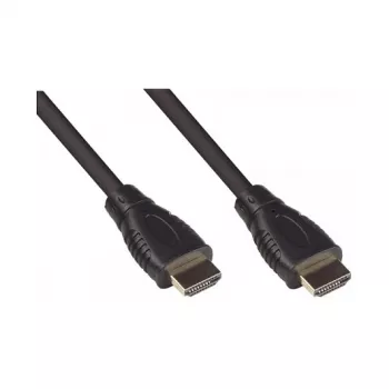 Good Connections Καλώδιο σύνδεσης HDMI 2.0b 4K UHD a60Hz 18 Gbit/s επιχρυσωμένες επαφές μαύρο - Ψηφιακό/Οθόνη/Βίντεο