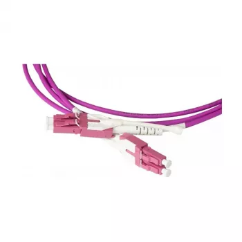 Καλώδιο patch LWL Duplex OM4 (Multimode, 50/125) LC/LC, UNIBOOT, LSZH, αναστρέψιμη πολικότητα, γλωττίδα απασφάλισης, 7,5 m, Good Connections® (LW-U8075LC4)