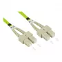 Alcasa LW-803SC5 Καλώδιο οπτικών ινών 3 m LSZH OM5 SC πράσινο (LW-803SC5)