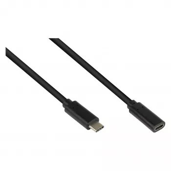 Good Connections GC 2831-CV005S - Καλώδιο USB 3.1 Type-C αρσενικό > Type-C θηλυκό 0,5 m - Καλώδιο - Ψηφιακό/Δεδομένα
