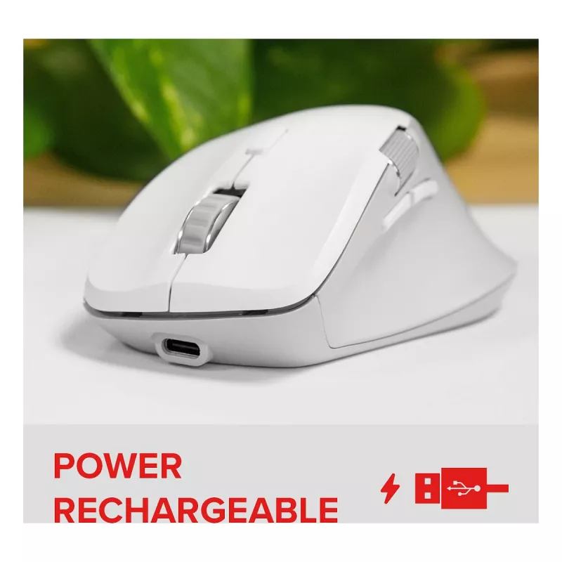 Speedlink LIBERA Επαναφορτιζόμενο ασύρματο Bluetooth αθόρυβο ποντίκι λευκό