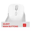 Speedlink LIBERA Επαναφορτιζόμενο ασύρματο Bluetooth αθόρυβο ποντίκι λευκό