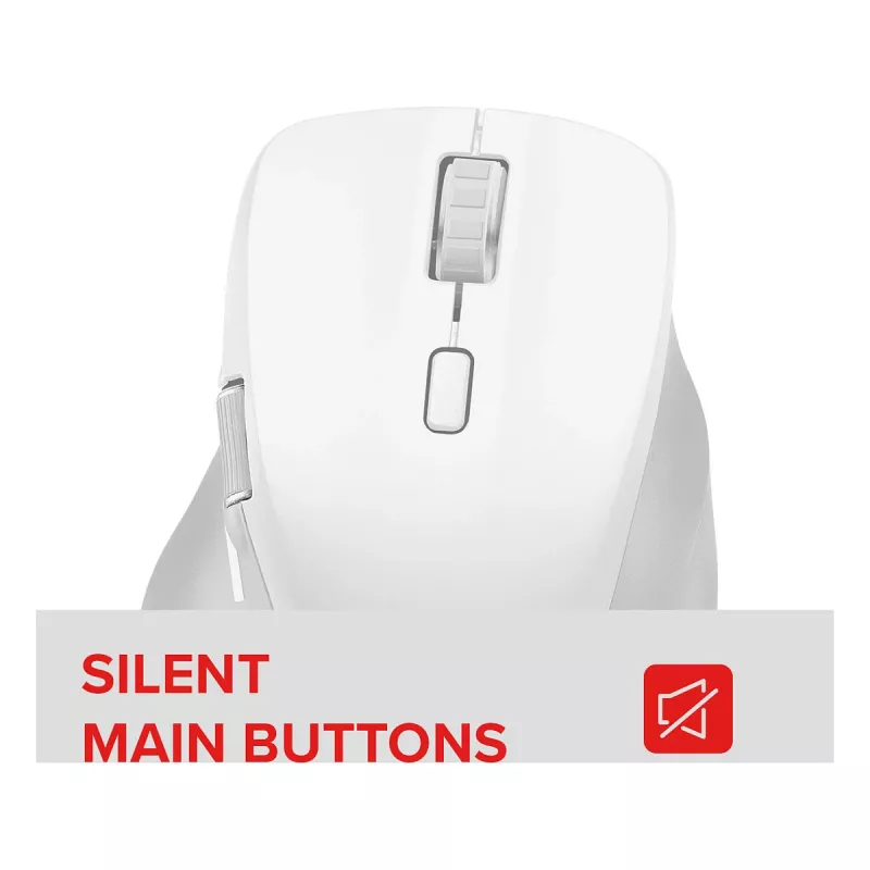 Speedlink LIBERA Επαναφορτιζόμενο ασύρματο Bluetooth αθόρυβο ποντίκι λευκό