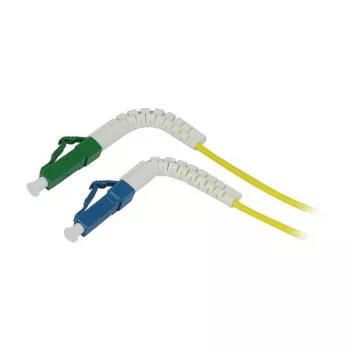 Synergy 21 Καλώδιο Patch οπτικών ινών 1 ίνας 0.5mtr.LC-LC APC 9/125u OS2 G657A2 AD 2mm εύκαμπτο - Ίνα Single ή Monomode - 0,5 m