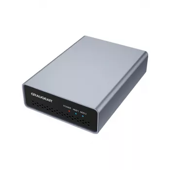 Θήκη HDD/SSD GRAUGEAR G-25RD2-AC-10G Ασημί 2,5 ίντσες 10 Gbit/s