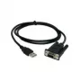 Καλώδιο USB - RS-232 EXSYS EX-1301-2F 1,8 m Μαύρο