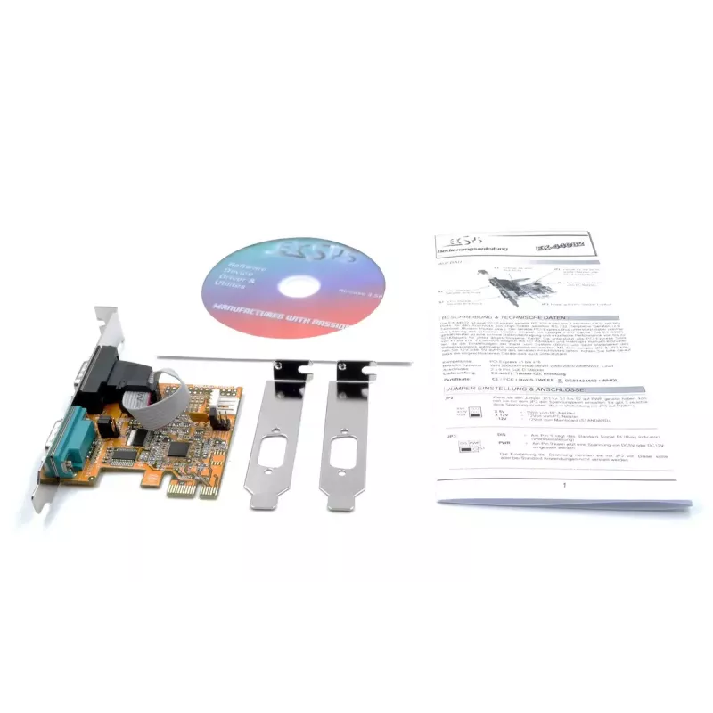 Εσωτερική κάρτα διεπαφής RS-232 EXSYS EX-44082