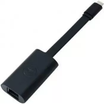 Dell – Προσαρμογέας δικτύου – USB-C – Gigabit Ethernet – Μαύρο – για Latitude 5285 2-in-1, 5289 2-in-1, 7389 2-in-1, XPS 12 9250, 13 93XX, 15 95XX (50M44)