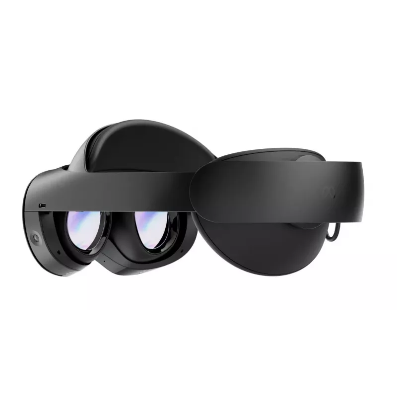 META 0 Head-Mounted-Display Αποκλειστική οθόνη κεφαλής 722 g Μαύρο