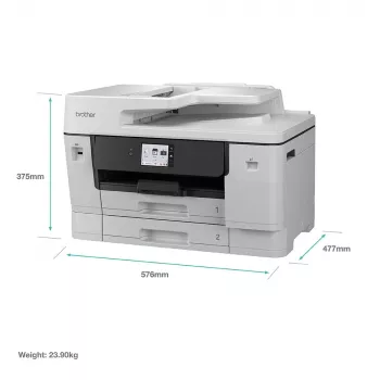 Πολυλειτουργικός εκτυπωτής inkjet Brother MFC-J6960DW — A3, 1200 x 4800 dpi, 31 ppm, Wi‑Fi, Ethernet, Duplex
