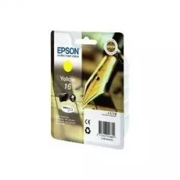 Epson 16 Μελανοδοχείο κίτρινο Τυπικής χωρητικότητας 3.1ml 165 σελίδες 1-pack blister χωρίς alarm (C13T16244010)