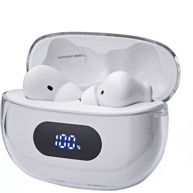 Intenso Buds Earphone Plus T312AE λευκό (3720312)