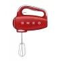 Smeg HMF01RDEU Μίξερ χειρός σε ρετρό σχεδίαση δεκαετίας του '50 κόκκινο
