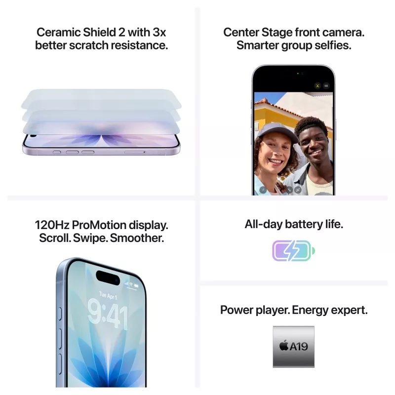 Apple iPhone 17 μαύρο - Smartphone - 256 GB